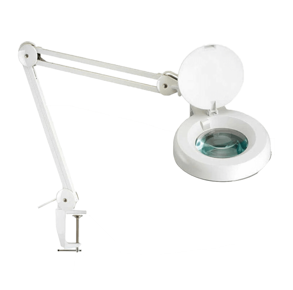 MAGNIFIER AND LAMP
