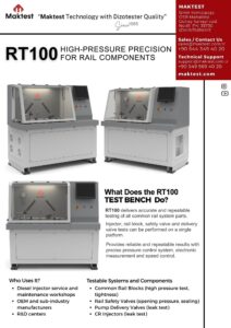 What Does the RT100 TEST BENCH Do?
